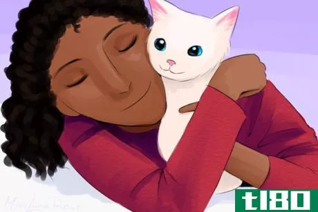 Image titled Woman Hugging Cat.png