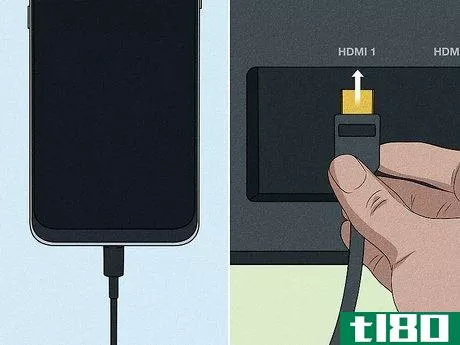 Image titled Connect a Phone to a TV with a USB Step 2