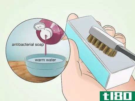 Image titled Clean a Nail Buffer Step 4