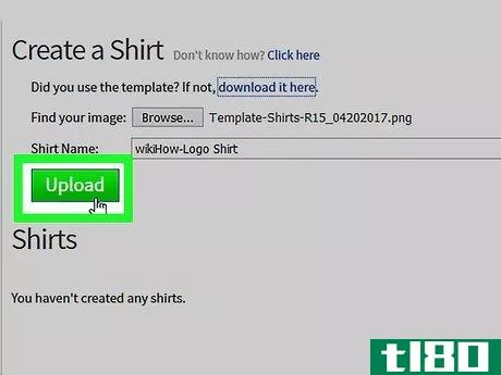 Image titled Create a Shirt in ROBLOX Step 16