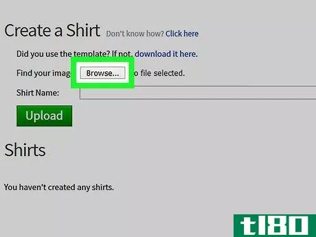 Image titled Create a Shirt in ROBLOX Step 12