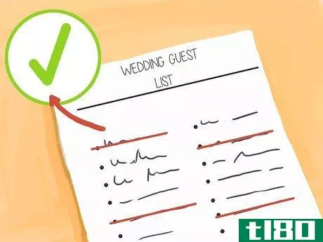 Image titled Create a Wedding Guest List Step 10
