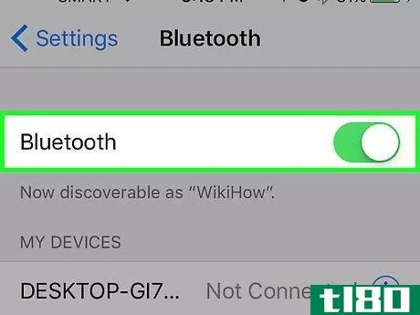 Image titled Connect a Speaker to Your iPhone with Bluetooth Step 5