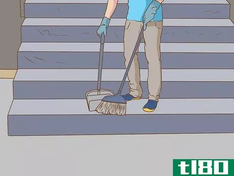 如何清洁混凝土台阶(clean concrete steps)