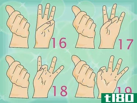 Image titled Count to 100 in American Sign Language Step 5