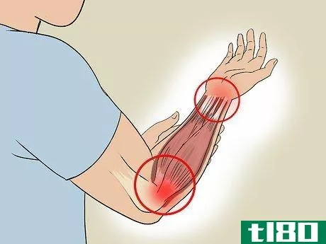 Image titled Cure Forearm Pain Step 1
