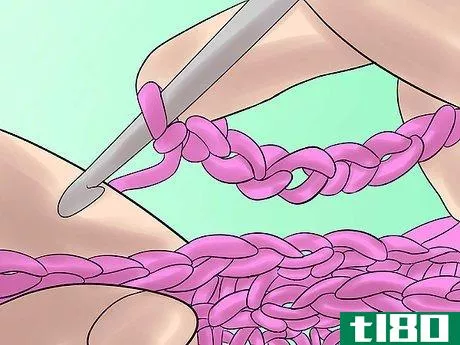 Image titled Crochet a Pink Ribbon Scarf Step 9