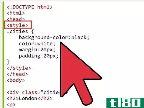 Image titled Define a CSS Class Style Step 5