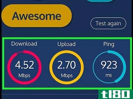 Image titled Check WiFi Speed on iPhone Step 5