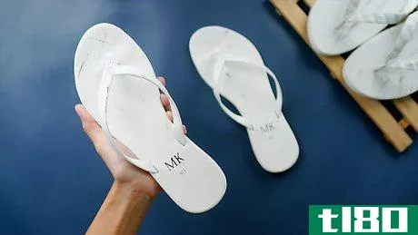 Image titled Clean White Flip Flops Step 10