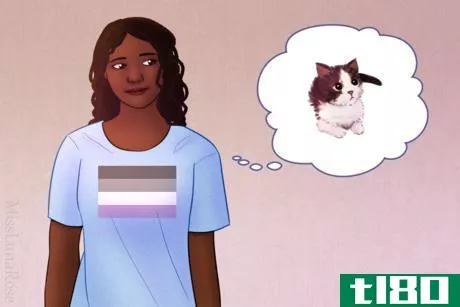 Image titled Asexual Girl Thinks About Cat.png