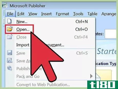 Image titled Convert a Microsoft Publisher File into a PDF File Step 6