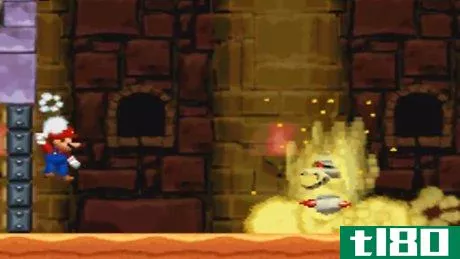 Image titled Defeat the Boss in the Last Castle of World 2 As Mini Mario Step 3