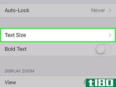 Image titled Change the Font on iPhone Step 3