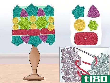 Image titled Crochet a Lamp Shade Cover Step 13
