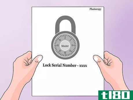 Image titled Crack a "Master Lock" Combination Lock Step 17