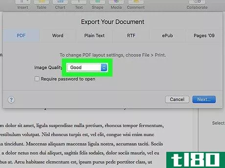 Image titled Convert Pages to PDF on Mac Step 7
