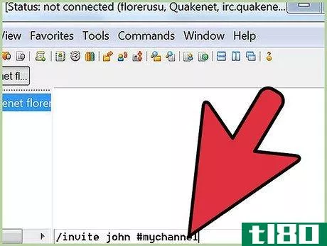 Image titled Create a Private Channel in IRC Step 4