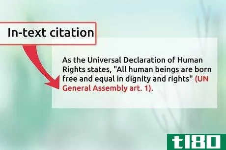Image titled Cite the Universal Declaration of Human Rights Step 6