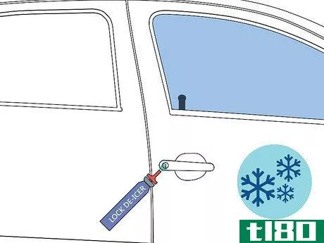Image titled De Ice a Car Lock Step 1