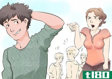 Image titled Deal With Boys Who Are Obsessed With Your Boobs Step 10