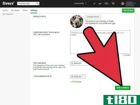 Image titled Change Your Profile Picture on Fiverr Step 6