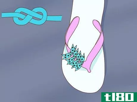 Image titled Decorate Flip Flops Step 7
