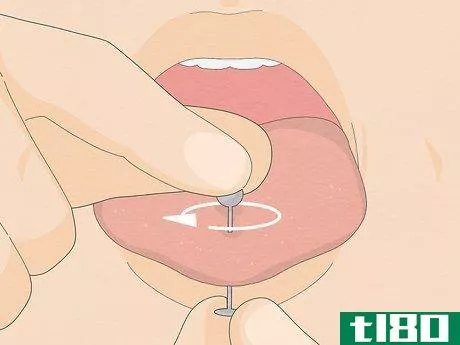 Image titled Change a Tongue Piercing Step 12