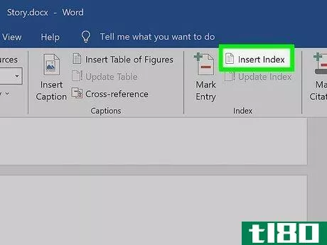 Image titled Create an Index in Word Step 15
