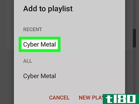 Image titled Create a Google Play Music Playlist on Android Step 14