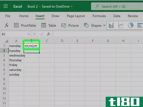Image titled Change from Lowercase to Uppercase in Excel Step 9