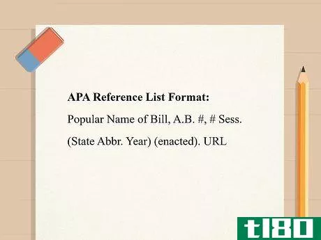 Image titled Cite an Assembly Bill in APA Step 1