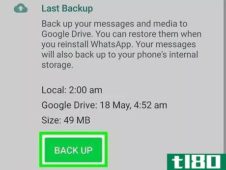 Image titled Copy WhatsApp Messages from Android to iPhone Step 1
