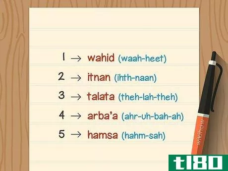 如何用阿拉伯语数到10(count to 10 in arabic)