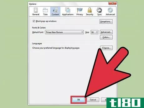 Image titled Change the Default Font in Firefox Step 6