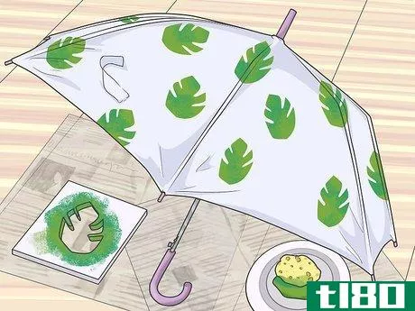 如何装饰伞(decorate an umbrella)