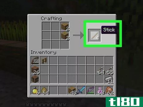 Image titled Craft a Wooden Axe in Minecraft Step 8