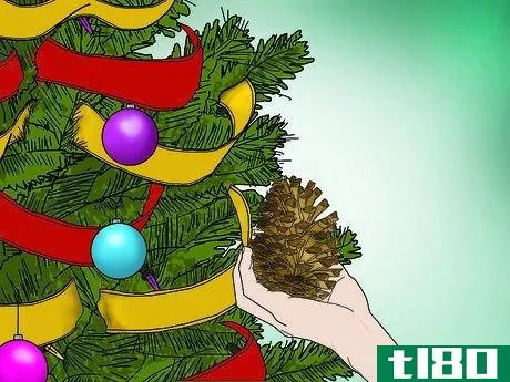 Image titled Decorate a Christmas Tree with a Ribbon Step 15