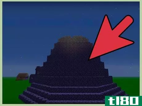 Image titled Create a Volcano in Minecraft Step 1