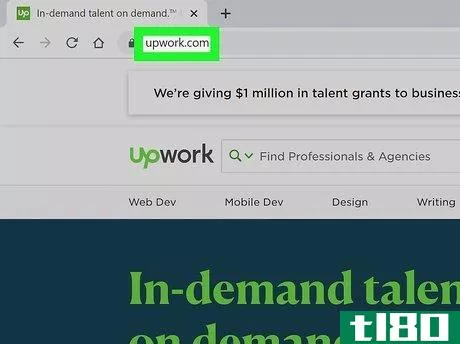 Image titled Contact Support on Upwork Step 1