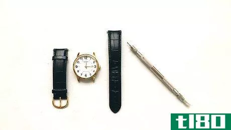 如何清洁皮表带(clean a leather watch strap)