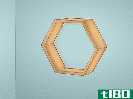 如何装饰六边形货架(decorate hexagon shelves)