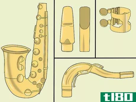 Image titled Clean a Saxophone Mouthpiece Step 1