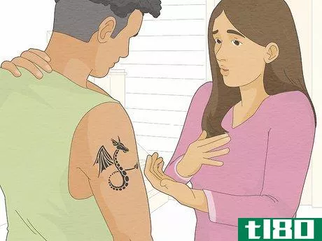 Image titled Cope With Your Partner's Tattoo You Dislike Step 4