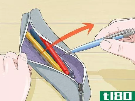 Image titled Clean Your Pencil Case Step 1