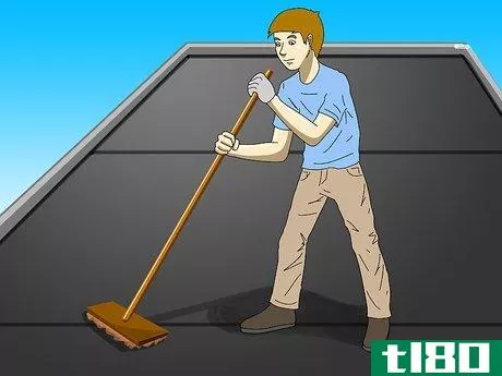 如何清洁橡胶屋顶(clean a rubber roof)