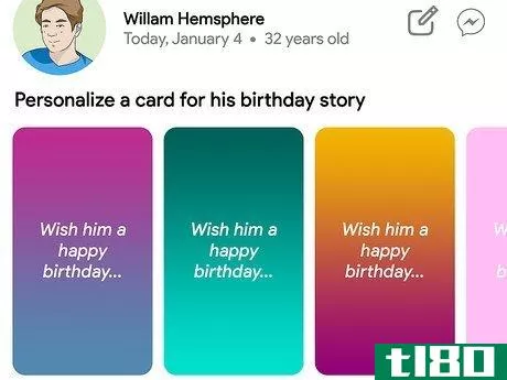 Image titled Creative Ways to Wish Someone Happy Birthday on Facebook Step 5