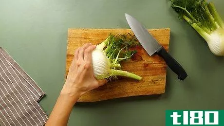 如何切茴香(cut fennel)
