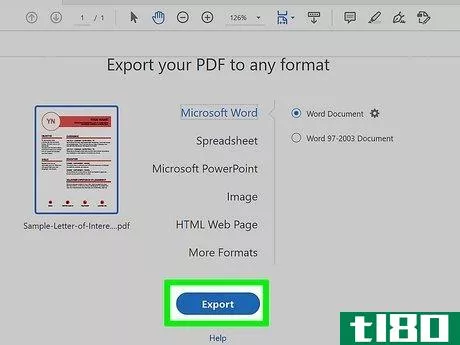 Image titled Convert a PDF to a Word Document Step 22