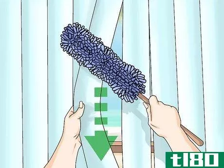 如何清洁垂直百叶窗(clean vertical blinds)